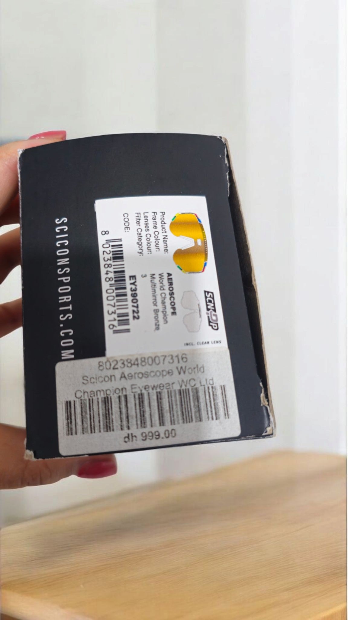 Authentic SCICON: AEROSCOPE TP WORLD CHAMPION